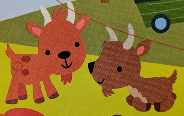 illustrated goat